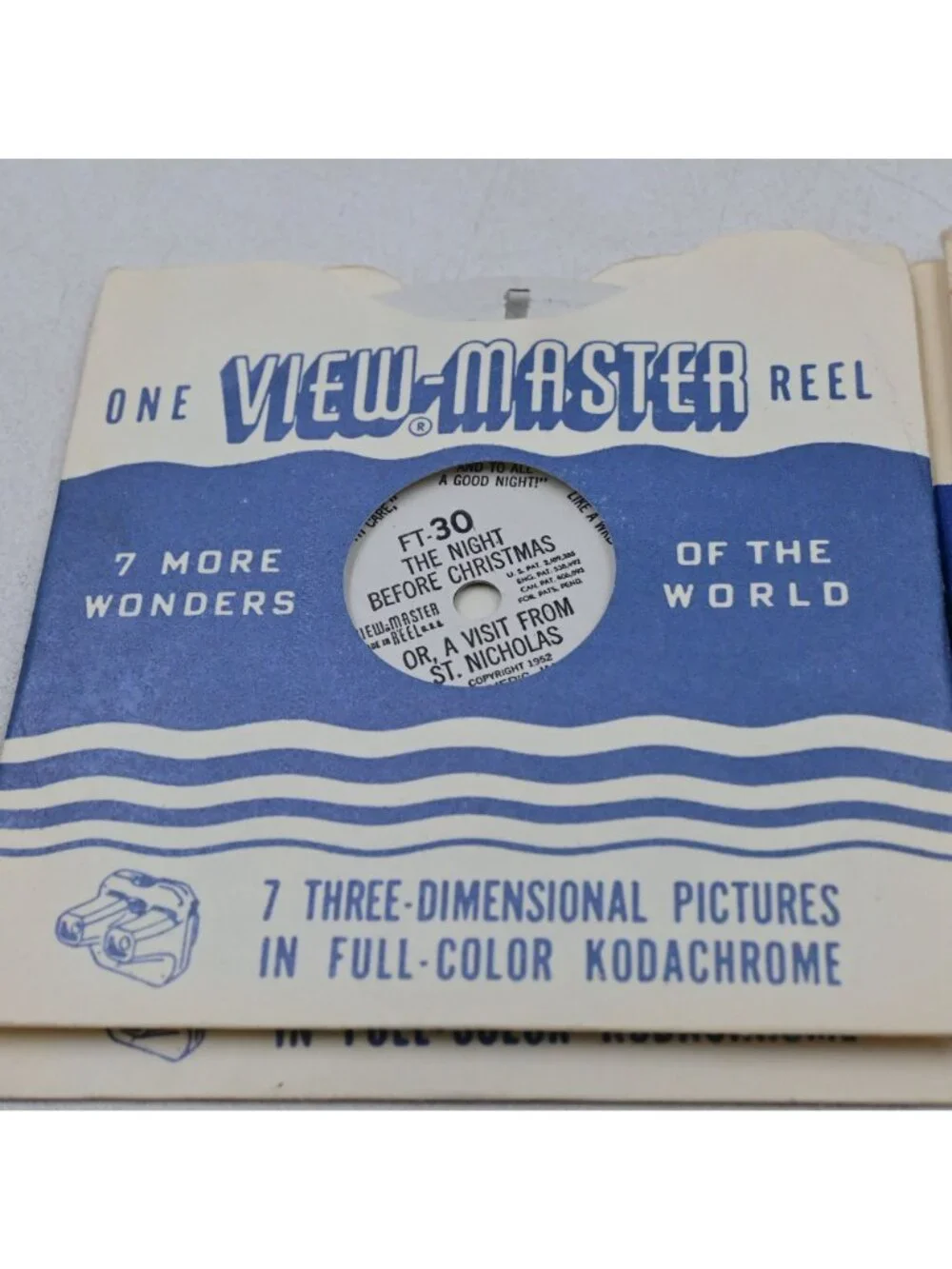 Sawyers Bakelite View-Master Stereoscope Vintage 1950's  W/ Reels